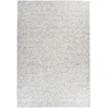 Image de Tapis En Cuir Fait Main "finish" Blanc & Argent 200 X 290 Cm