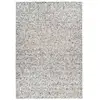 Image de Tapis En Cuir Fait Main "finish" Gris & Argent 200 X 290 Cm