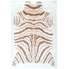 Image de Tapis Imprimé Animal "rabbit" Beige & Marron 160 X 230 Cm