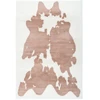 Image de Tapis Imitation Fourrure "rabbit" Taupe & Blanc 160 X 230 Cm