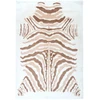 Image de Tapis Imprimé Animal "rabbit" Beige & Marron 120 X 160 Cm