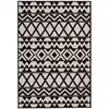Image de Tapis Ethnique À Poils Courts "esperanto Vii" Marron 120 X 170 Cm