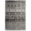Image de Tapis Ethnique À Poils Courts "ariya" Gris 200 X 290 Cm