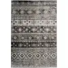 Image de Tapis Ethnique À Poils Courts "ariya" Gris 80 X 150 Cm
