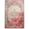 Image de Tapis Imprimé Rétro Antique "vintage" Rouge 160 X 230 Cm
