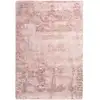 Image de Tapis Imitation Fourrure À Poils Longs "tender" Rose 160 X 230 Cm