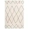 Image de Tapis Motif Géométrique "orlando" Ivoire 200 X 290 Cm