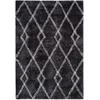 Image de Tapis Imprimé Géométrique "orlando" Anthracite 160 X 230 Cm