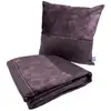 Image de Coussin & Couverture "picco" 130x170cm Gris
