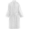 Image de Peignoir De Bain En Coton "carla" Blanc L