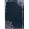 Image de Tapis À Motifs Vintage "medley" Bleu 130 X 190 Cm