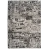 Image de Tapis Rétro Motif Imprimé "sinai Iii" Anthracite 80 X 150 Cm