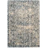 Image de Tapis Tissé À Poils Courts "puerto" Bleu & Beige 200 X 290 Cm