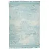 Image de Tapis Tissé À La Main Imprimé "dolce Vita" Bleu 120 X 170 Cm