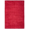 Image de Tapis Tissé À La Main "karma" Rouge Cerise 80 X 150 Cm