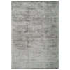 Image de Tapis Déco Tissé À La Main "bridget" Argent 80 X 150 Cm