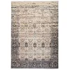 Image de Tapis Vintage Motif Oriental "galaxy Iv" Beige & Bleu 170 X 240 Cm