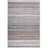 Image de Tapis Tissé Rayé Vintage À Motifs "faye" Multicolore 190 X 290 Cm