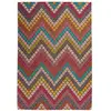 Image de Tapis Tissé Imprimé "primavera" Multicolore 160 X 230 Cm