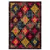 Image de Tapis Tissé À Motifs "primavera" Multicolore 80 X 150 Cm
