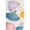 Image de Tapis Tissé À Poils Plats "picassa Ii" Multicolore 160 X 230 Cm