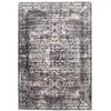 Image de Tapis Tissé Imprimé À Poils Plats "saphira" Gris 160 X 230 Cm