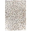 Image de Tapis Fait Main En Cuir "lavin V" Argent & Multicolore 80 X 150 Cm
