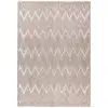 Image de Tapis Tissé Ethnique À Poils Courts "sarai" Beige 120 X 170 Cm