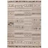 Image de Tapis Tissé Imprimé Ethnique "jaka" Multicolore 160 X 230 Cm