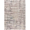 Image de Tapis Tissé Imprimé Abstrait "jaka" Crème 160 X 230 Cm