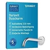 Image de Bras de douche universel DURAVIT - modèle UV0670027010 - chromé - hauteur 60cm - diamètre 25mm