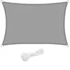 Image de Voile dombrage rectangulaire 3x5m - WOLTU - Gris Clair - Protection Solaire - Anti 85% UV
