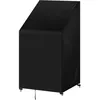 Image de WOLTU Housse pour Mobiliers de Jardin Tissu Oxford 420D avec Cordon de Serrage Hydrofuge Résistant au UV 68x96x110/150cmNoir