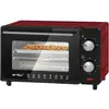 Image de Mini four électrique 10l.petit four avec 4 modes de cuisson.100-230 .minuterie 0-60 min.650w.rouge
