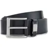 Image de BOSS Ceinture noir en cuir pour homme - Connio Leather Belt 234969