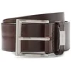 Image de BOSS Ceinture brun foncé en cuir pour homme - Connio Leather Belt Dark Brown 234954