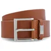 Image de BOSS Ceinture marron en cuir pour homme - Connio Leather Belt Medium Brown 234949