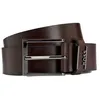 Image de BOSS Ceinture brun foncé en cuir pour homme - Cole Ant Belt Dark Brown 271639