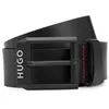 Image de HUGO Ceinture noir en cuir pour homme - Gelio-B Sz40 Leather Belt 257320