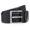 Image de HUGO Ceinture noir en cuir pour homme - Gellot Sz35 Belt 305697