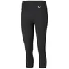Image de Legging 3/4 de Fitness - PUMA - Femme - Noir - Respirant - Poches latérales - Détails réfléchissants