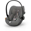 Image de Coque Auto bébé Cloud G CYBEX i-Size - Inclinable - Tissu respirant - Homologation avion - Lava Grey