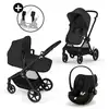 Image de Cybex trio eos plus poussette convertible 2-en-1 avec coque cloud g i-size noir CYB4063846471225