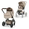 Image de CYBEX - Poussette Duo Balios S Lux 4 + Nacelle Cot S Lux 4 Almond Beige