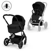 Image de CYBEX - Poussette Duo Balios S Lux 4 + Nacelle pliable Balios Moon Black