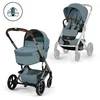 Image de CYBEX - Poussette Duo Balios S Lux 4 + Nacelle pliable Balios Stormy Blue