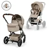 Image de CYBEX - Poussette Duo Balios S Lux 4 + Nacelle pliable Balios Almond Beige