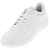 Image de Chaussures basses - Adidas - Hoops blanc - Synthétique - Semelle plate - Look streetwear