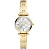 Image de Bracelet acier femme - FOSSIL - Montre Fossil Carlie acier doré - Couleur de la matière:Jaune
