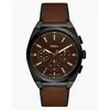 Image de Montre - FOSSIL - FS6108 - Cuir marron - Boîtier 44 mm - Étanche 5 ATM